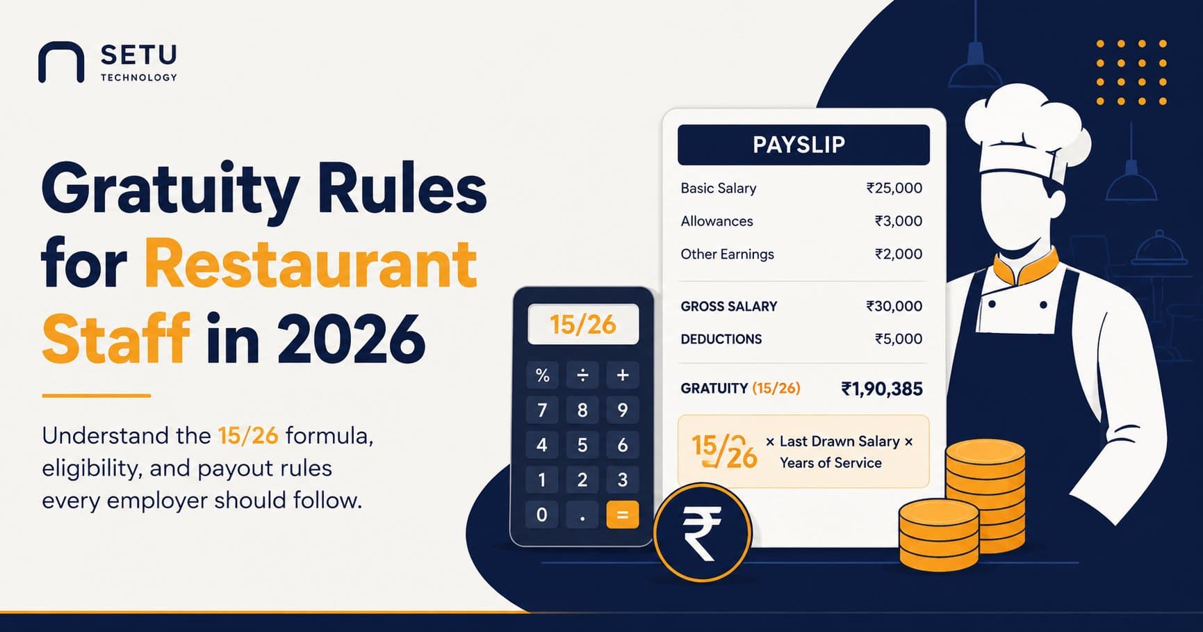 Gratuity Rules for Restaurant Staff in 2026: What Every Owner Must Pay (And How the 15/26 Formula Actually Works)